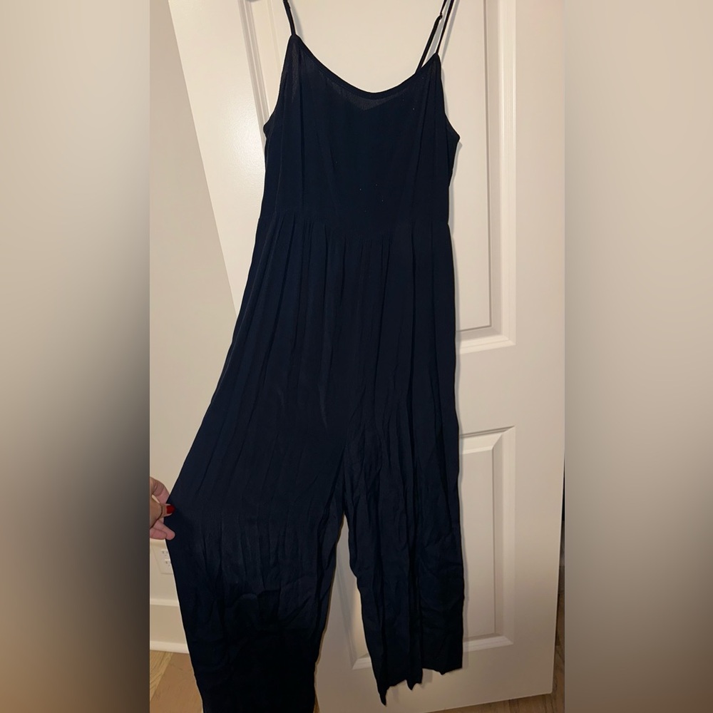 Madewell Deep Blue Jumpsuit
